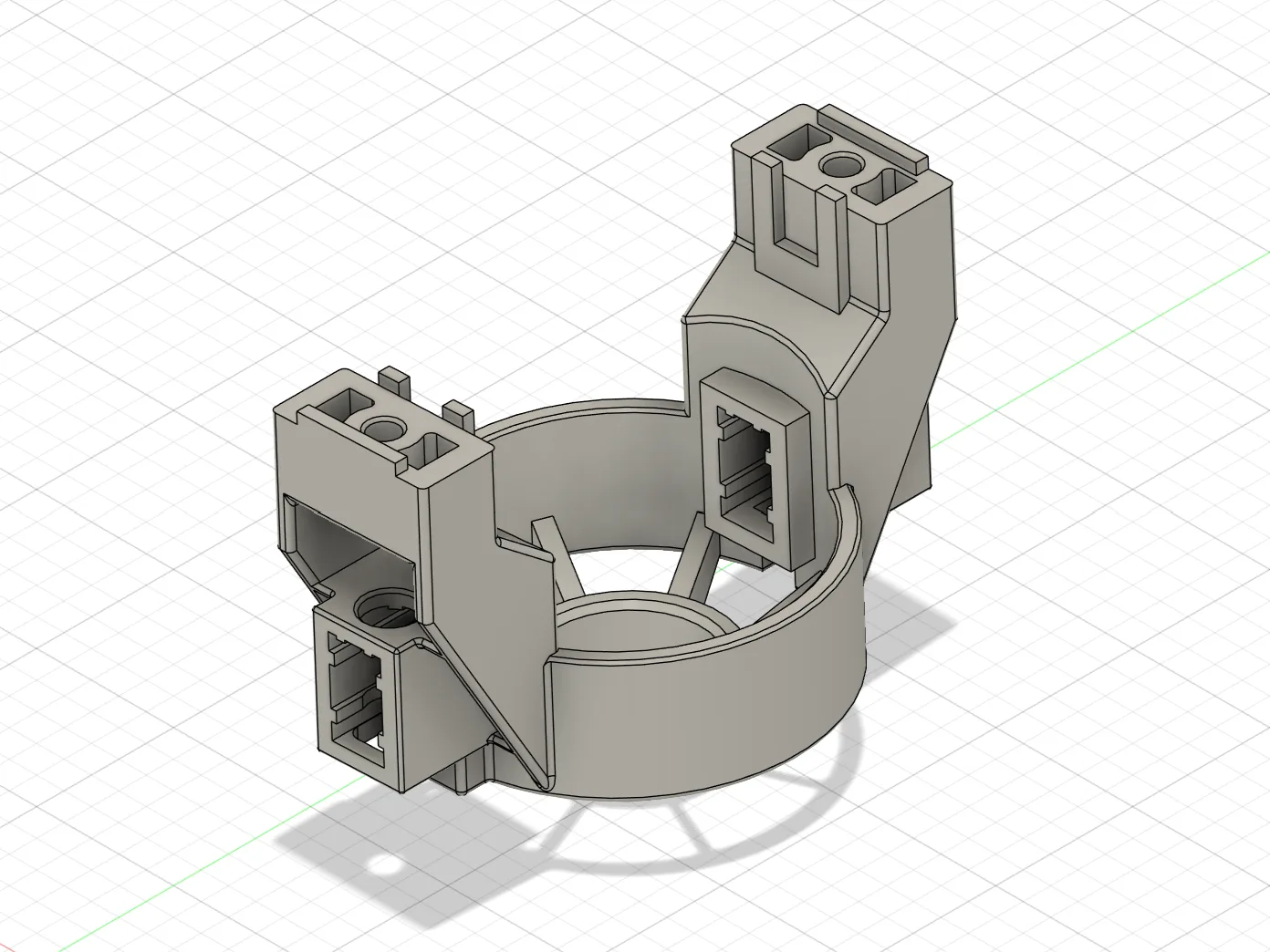 CAD model držáku rotoru Parkside PWH 2800 B2